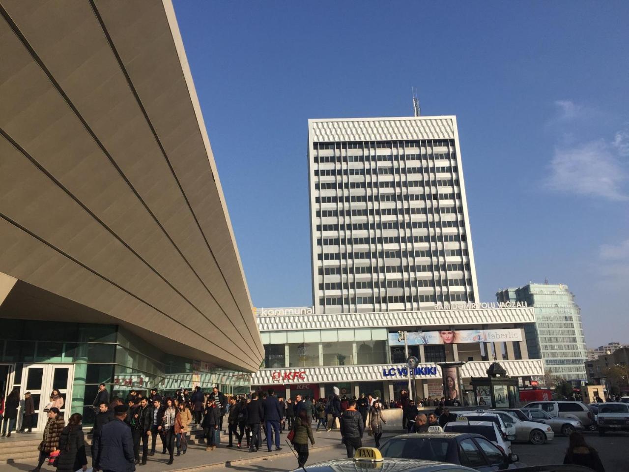Demir Yol Plaza Hotel Baku Exteriér fotografie