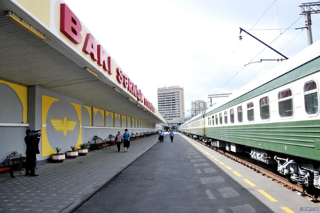 Demir Yol Plaza Hotel Baku Exteriér fotografie