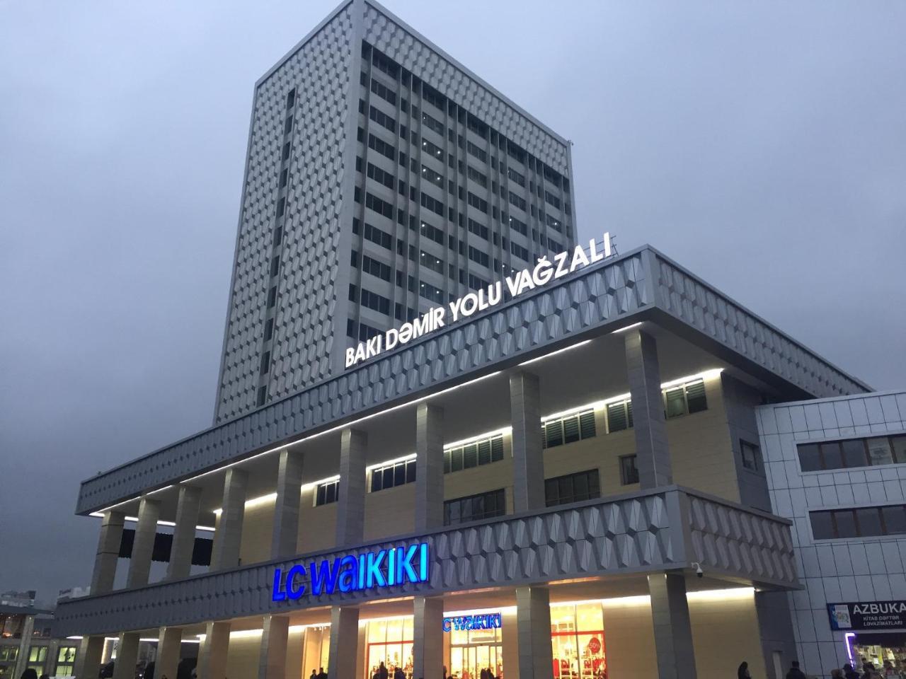 Demir Yol Plaza Hotel Baku Exteriér fotografie